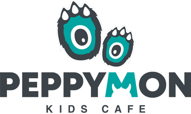 Logo peppy mon kids cafe